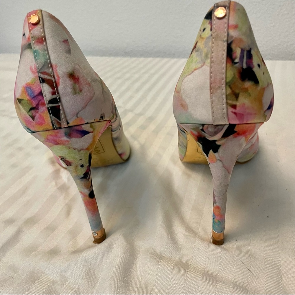 Ted Baker London Multicolor Floral Heels - Picture 6 of 15